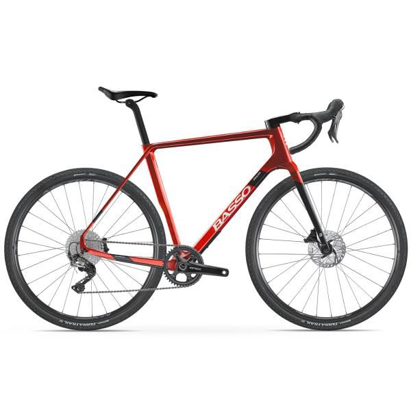 Basso Palta Candy Red — bicicleta gravel carbono