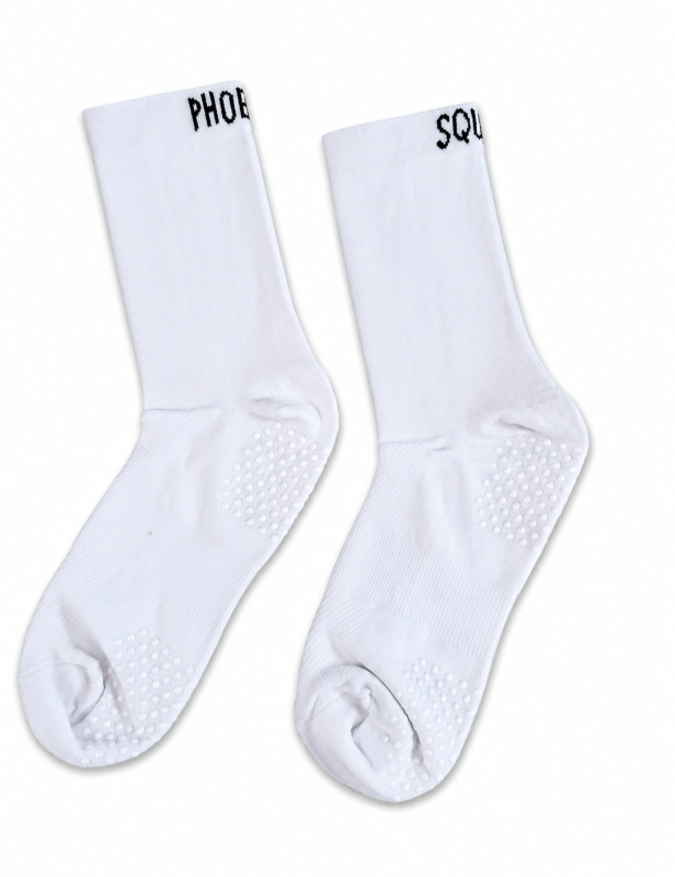 Calcetines Técnicos de Ciclismo Phoenix Squad Grip Performance White